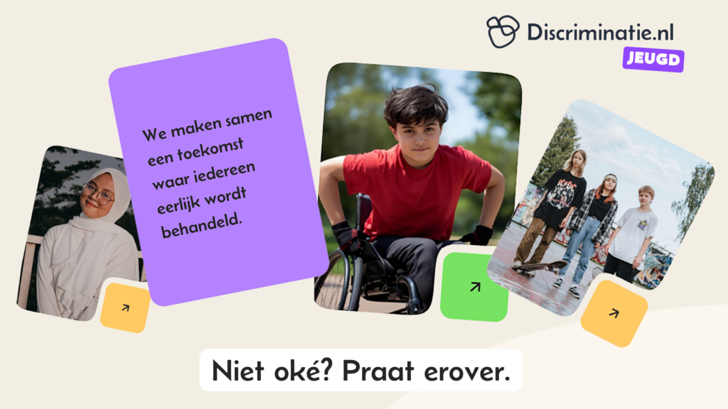 Nieuw meldpunt Discriminatie.nl/Jeugd