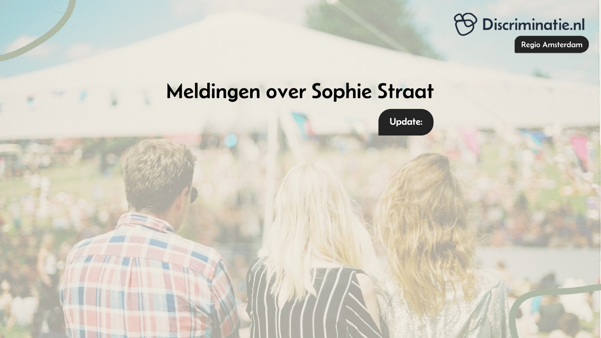 Meldingen over Sophie Straat