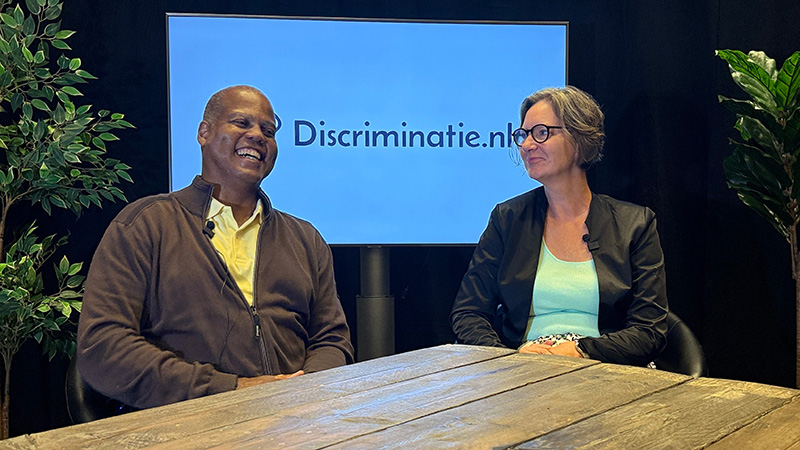 Carla van Dijk en Jerrol Marten geven samen invulling aan het voorzitterschap van Discriminatie.nl