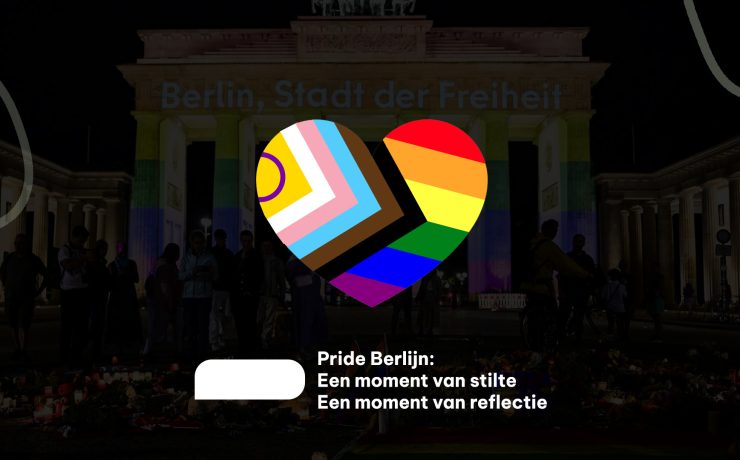 Pride Berlijn: Een moment van stilte. Een moment van reflectie.